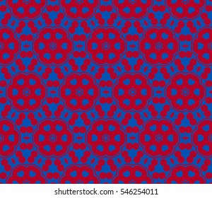 Geometric shape abstract vector illustration. Seamless pattern.