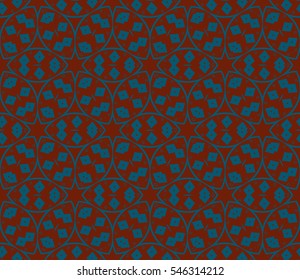 Geometric shape abstract vector illustration. Seamless pattern.