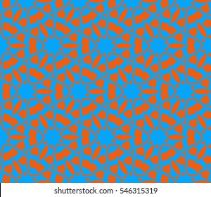 Geometric shape abstract vector illustration. Seamless pattern.