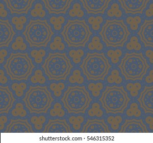 Geometric shape abstract vector illustration. Seamless pattern.