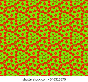 Geometric shape abstract vector illustration. Seamless pattern.