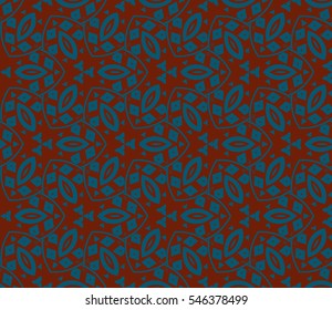 Geometric shape abstract vector illustration. Seamless pattern.