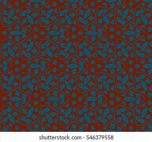 Geometric shape abstract vector illustration. Seamless pattern.