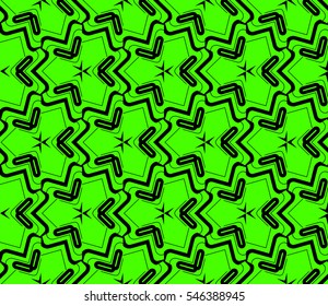 Geometric shape abstract vector illustration. Seamless pattern.