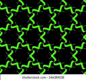 Geometric shape abstract vector illustration. Seamless pattern.