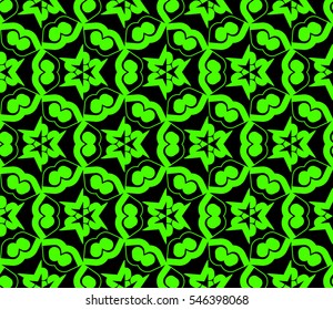 Geometric shape abstract vector illustration. Seamless pattern.