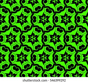 Geometric shape abstract vector illustration. Seamless pattern.