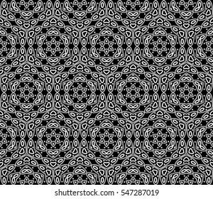 Geometric shape abstract vector illustration. Seamless pattern.