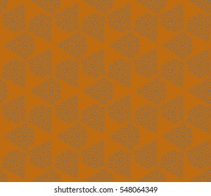 Geometric shape abstract vector illustration. Seamless pattern.