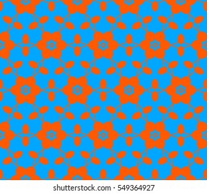 Geometric shape abstract vector illustration. Seamless pattern.