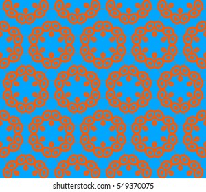 Geometric shape abstract vector illustration. Seamless pattern.