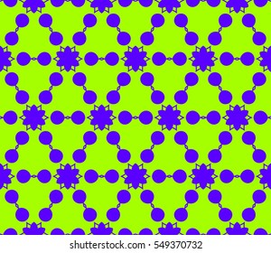 Geometric shape abstract vector illustration. Seamless pattern.