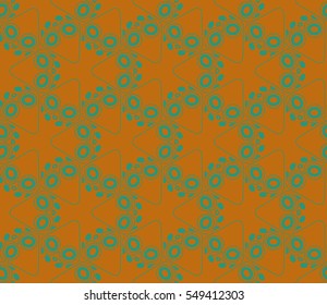 Geometric shape abstract vector illustration. Seamless pattern.