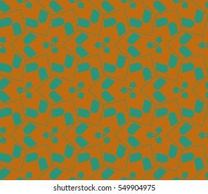 Geometric shape abstract vector illustration. Seamless pattern.