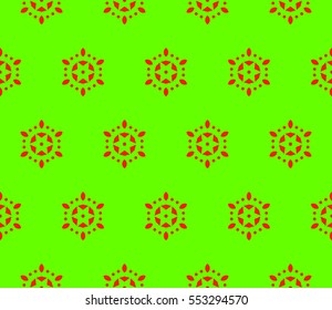 Geometric shape abstract vector illustration. Seamless pattern.