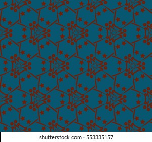Geometric shape abstract vector illustration. Seamless pattern.