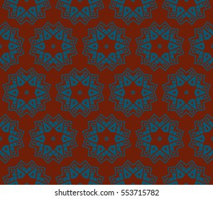 Geometric shape abstract vector illustration. Seamless pattern.
