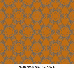 Geometric shape abstract vector illustration. Seamless pattern.