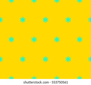 Geometric shape abstract vector illustration. Seamless pattern.