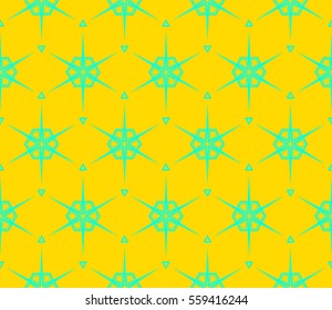 Geometric shape abstract vector illustration. Seamless pattern.