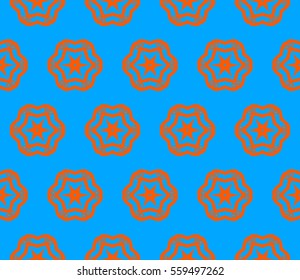 Geometric shape abstract vector illustration. Seamless pattern.
