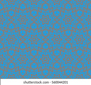 Geometric shape abstract vector illustration. Seamless pattern.