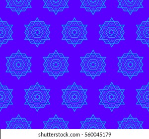 Geometric shape abstract vector illustration. Seamless pattern.