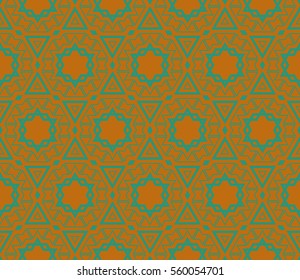 Geometric shape abstract vector illustration. Seamless pattern.