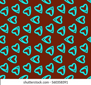 Geometric shape abstract vector illustration. Seamless pattern.