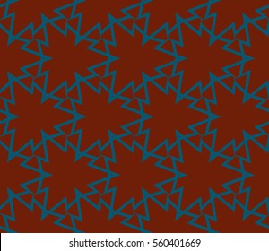 Geometric shape abstract vector illustration. Seamless pattern.