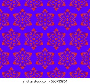 Geometric shape abstract vector illustration. Seamless pattern.