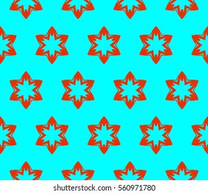 Geometric shape abstract vector illustration. Seamless pattern.