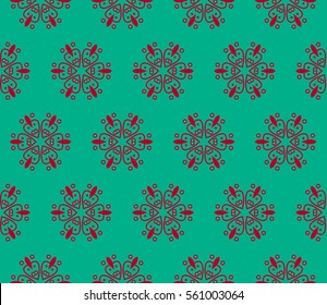 Geometric shape abstract vector illustration. Seamless pattern.