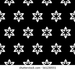 Geometric shape abstract vector illustration. Seamless pattern.