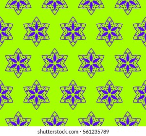 Geometric shape abstract vector illustration. Seamless pattern.
