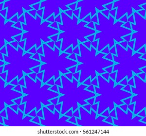 Geometric shape abstract vector illustration. Seamless pattern.