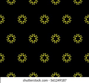 Geometric shape abstract vector illustration. Seamless pattern.
