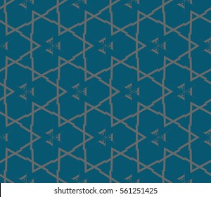 Geometric shape abstract vector illustration. Seamless pattern.