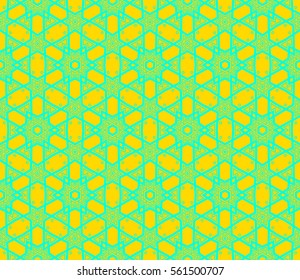 Geometric shape abstract vector illustration. Seamless pattern.