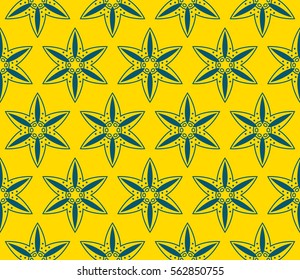 Geometric shape abstract vector illustration. Seamless pattern.