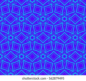 Geometric shape abstract vector illustration. Seamless pattern.