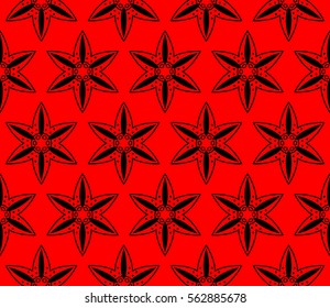 Geometric shape abstract vector illustration. Seamless pattern.