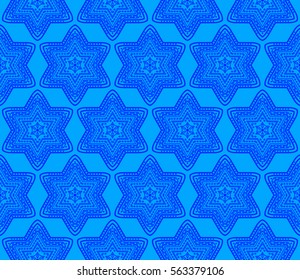 Geometric shape abstract vector illustration. Seamless pattern.