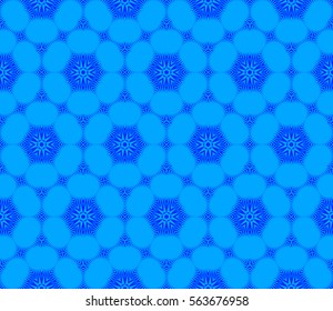 Geometric shape abstract vector illustration. Seamless pattern.