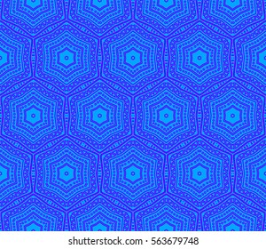 Geometric shape abstract vector illustration. Seamless pattern.