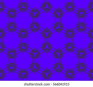 Geometric shape abstract vector illustration. Seamless pattern.