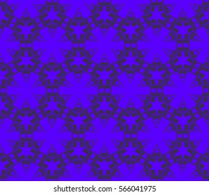 Geometric shape abstract vector illustration. Seamless pattern.