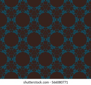 Geometric shape abstract vector illustration. Seamless pattern.