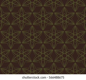 Geometric shape abstract vector illustration. Seamless pattern.