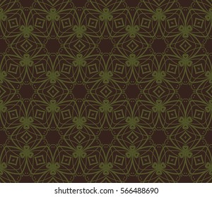Geometric shape abstract vector illustration. Seamless pattern.